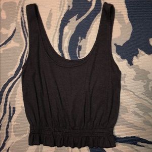 American Eagle Bubble Crop Tank
